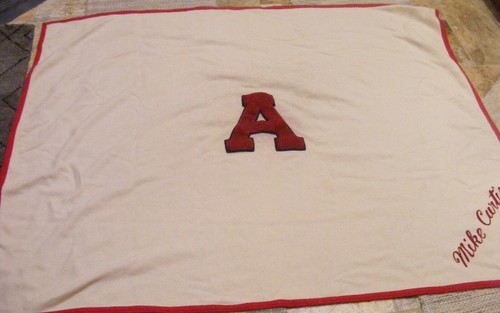 Letterman stadium blanket - a,