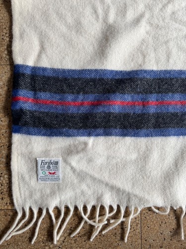 Faribo wool throw - faribo, throw/stadium